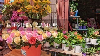 花田谷鲜花店是连锁店吗