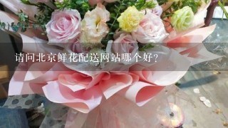 请问北京鲜花配送网站哪个好？