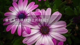 谁是上饶横峰会上的鲜花？